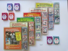 1988 to 1991 SCORE BASEBALL 100 HOTTEST ROOKIE &amp; PLAYERS ~YOUNG SUPERSTARS  SETS