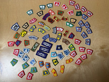 Huge BSA Patch Collection - Religious Award Knots, Expo Rockers, Activity Segmen