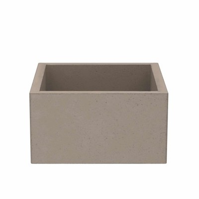 Native Trails NSB1515 NativeStone 15'' Farmhouse Single Basin - Earth