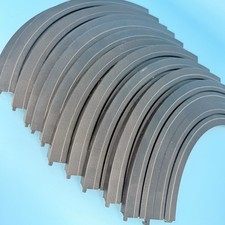 Slot Car 9" Curve Track Expansion Pieces x11 HO Life-Like Lot