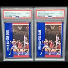 1991 Michael Jordan Fleer #238 PSA 9 Unforgettable (Both Cards)