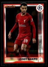 Cody Gakpo 2022-23 Merlin UEFA Club Competitions #84 Liverpool Soccer READ