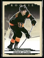 2022-23 Parkhurst Champions #287 Ronnie Attard Philadelphia Flyers Rookie Card