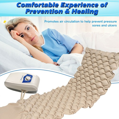 #ad BedSore Treatment Hospital Alternating Air Pressure Electric Pump Mattress Pad $55.96