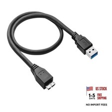 3FT External Hard Drive Cord, Replacement USB 3.0 to Micro-B Super Speed