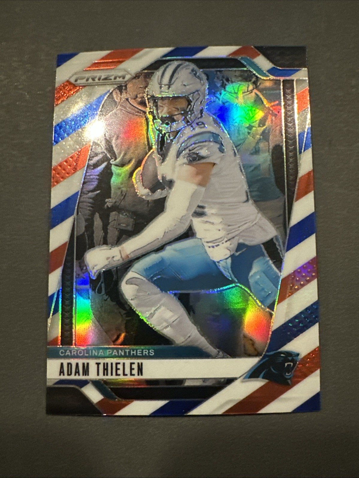 Adam Thielen 2024 Prizm Red White & Blue PRIZM #39