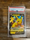 POKEMON 2021 Black Star Promo V Box PIKACHU V SWSH #061 PSA 8 RARE 2