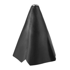 Car Shift Boot Cover, Leather Gear Shift Knob Dust Cover, Manual Black Line