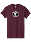 Impossible-Cube-1 Mens Graphic Tee, 100% Cotton, Casual Summer Wear