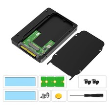 NVMe SSD 5.0 to U.2 SFF-8639 5.0 2.5" SSD Adapter with thermal pad