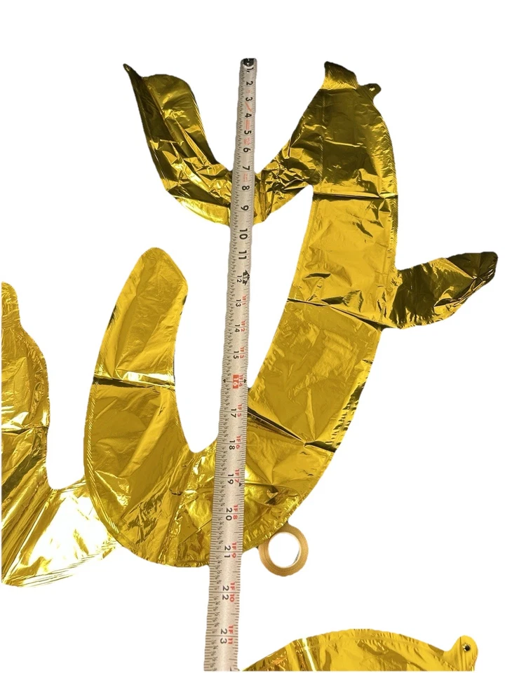 oh baby globo cursiva lámina dorada Foto 3 de 4