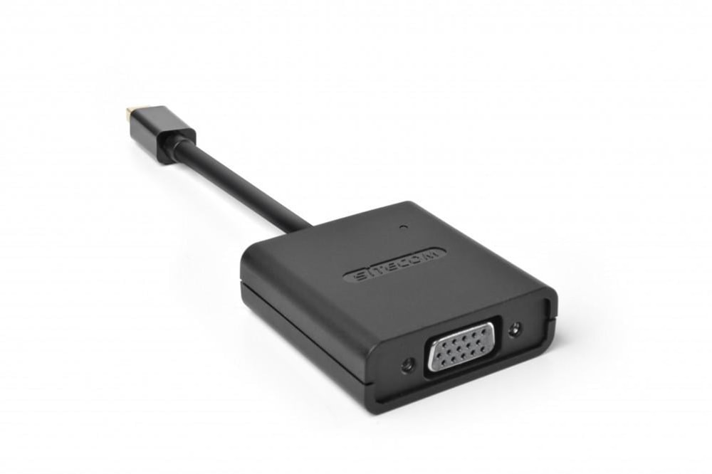 Sitecom Mini DisplayPort auf VGA Adapter ''CN-345'', Schwarz (00157537) #2426079