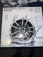 NEW INFINITY REFERENCE MARINE 1022MLT 10" Marine Subwoofer LED Lights Titanium