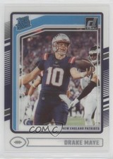 2024 Panini Clearly Donruss Rated Rookie Drake Maye #53 1n7e