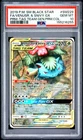 2019 POKEMON SM BLACK STAR PROMO #SM229 FULL ART/VENUSAUR & SNIVY GX PSA 10