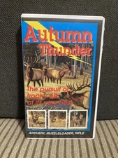 Autumn Thunder The Pursuit Of Trophy Elk VHS Tape Damron Archery Muzzleloader 