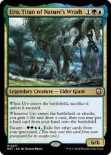 MTG English Uro, Titan of Nature's Wrath NM Normal Commander: Modern Horizons 3
