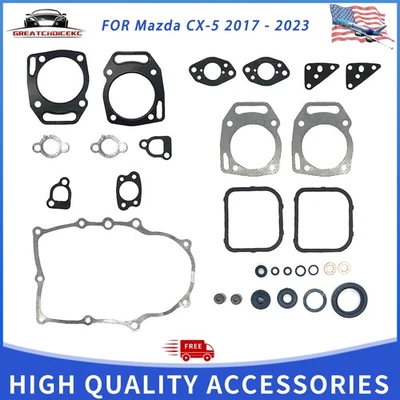 GREATCHOICEKC NEW GASKET SET FITS FOR BRIGGS & STRATTON VANGUARD ENGINE 16-28HP V TWIN US