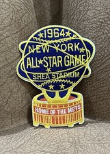 1964 MLB All Star Game In New York Mets Shea Stadium Jersey Logo Official Patch
