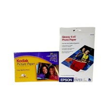 New ! 2 X 20 sheets  4x6 Premium Photo Paper ...