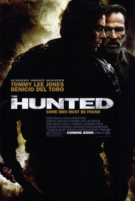 THE HUNTED Movie POSTER 27x40 Tommy Lee Jones Benicio Del Toro Connie Nielsen