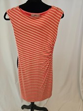Ann Taylor Loft stripe dress women dress size XSP        D148