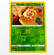 Pokemon - Weedle 001/198 - Reverse Holo - Chilling Reign - NM/M - New