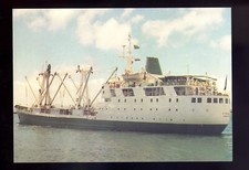 CD0482 - St Helena Shipping Cargo Ship - St. Helena - 6x4 postcard