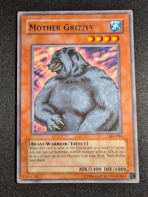 Yu-Gi-Oh! Mother Grizzly SRL-090 Unlimited Edition Rare NM | eBay