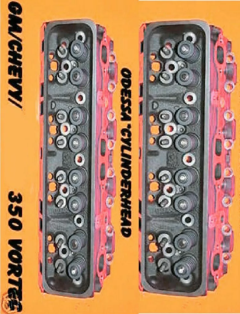 NEW 2 GM CHEVY VORTEC 350 5.7 CYLINDER HEADS