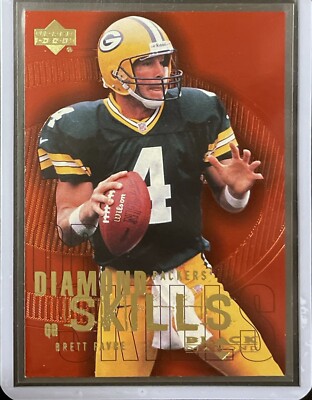 Brett Favre - 2000 Upper Deck Black Diamond - Diamond Skills #DS2