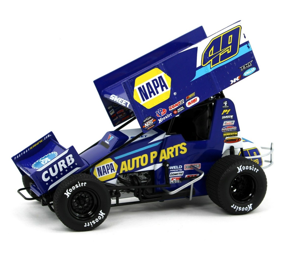 1:18 ACME SPRINT CAR *BRAD SWEET* #49 NAPA Auto Parts NIP* | eBay