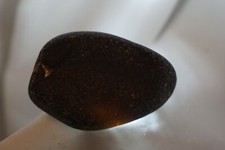Black Sea Glass 42g RAREST OLDEST Pirate 1600  le Sainte-Marie Madagascar mad16