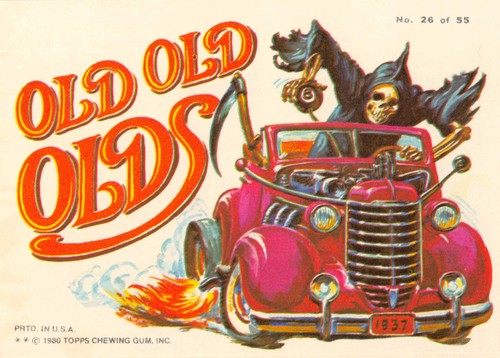 WEIRD WHEELS PICK-A-CARD #1-#55 OR WAX WRAPPER TOPPS 1980 (odd rods,wacky,gpk) - Picture 54 of 113