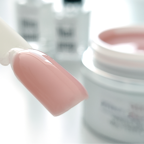UV LED 1-Phasen-Gel FIBER MISTY ROSE 30 ml Allroundgel Fiberglasgel Aufbaugel - Bild 2 von 4