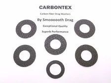 PENN REEL PART Levelwind 320GTI - (6) Smooth Drag Carbontex Drag Washers #SDP7