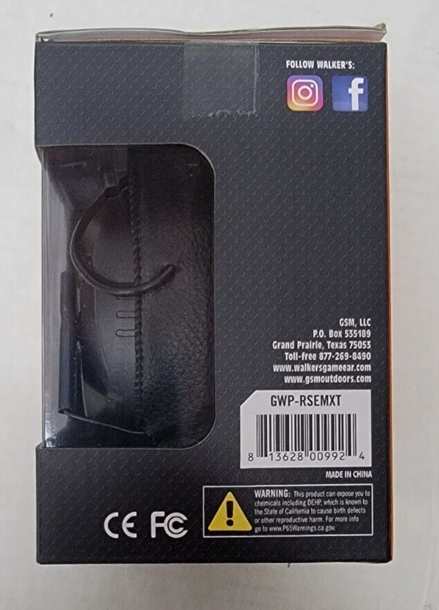 Walker's Razor Slim Ultra Bajo Perfil Diseño Compacto Ajustable GWP-RSEMXT ¡NUEVO! Foto 2 de 2