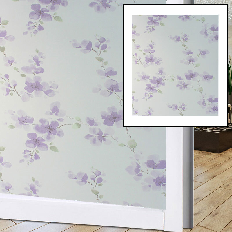 Self Adhesive Glass Film Window Sticker Bathroom Glass Sticker PVC