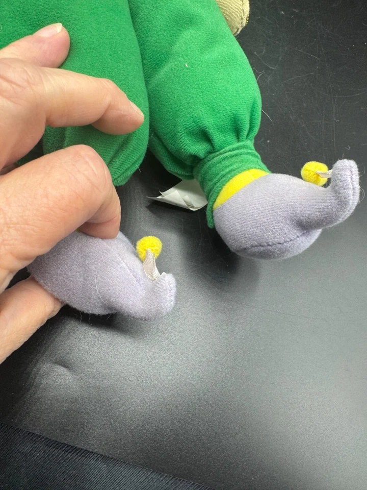 Vintage Wizard of Oz Mayor Plush by Nanco 14" Sugar Loaf original tags - Image 4 of 4