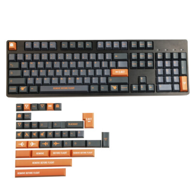 GMK Copy Stealth Dye-sub PBT Keycap Set