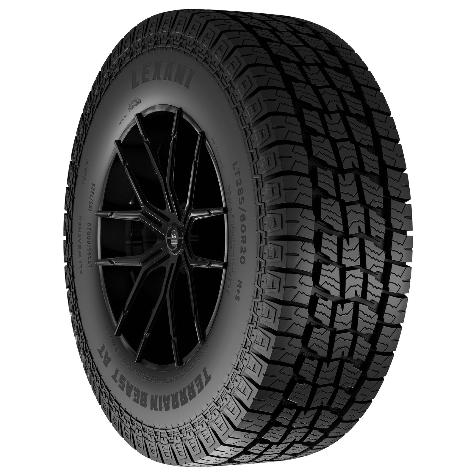 4 New Lexani Terrain Beast At - Lt265x75r16 Tires 2657516 265 75 16 | eBay