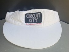 VTG Circuit City Electronics Baseball Hat Visor Employee Rare Uniform