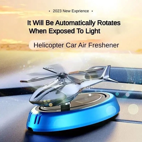 Solar Auto Lufterfrischer Rotierend Parfüm Aromatherapie Hubschrauber Diffusor - Bild 2 von 8