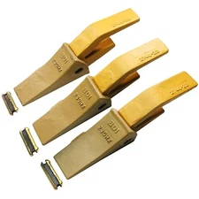 2740W23 Bucket Tooth Seat Adapter + 23 230 Bucket Teeth and TF23P Flex Pins  Set