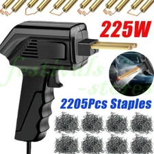 225W Plastic Welder Pro Kit 2205 Staples Soldering Hot Stapler Welding Gun Repai