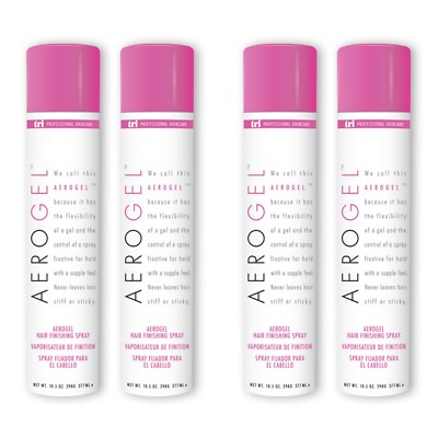 TRI Hair Care Aerogel Hair Spray 10.5 oz. 4 pack! Brand New! FAST FREE Shipping!