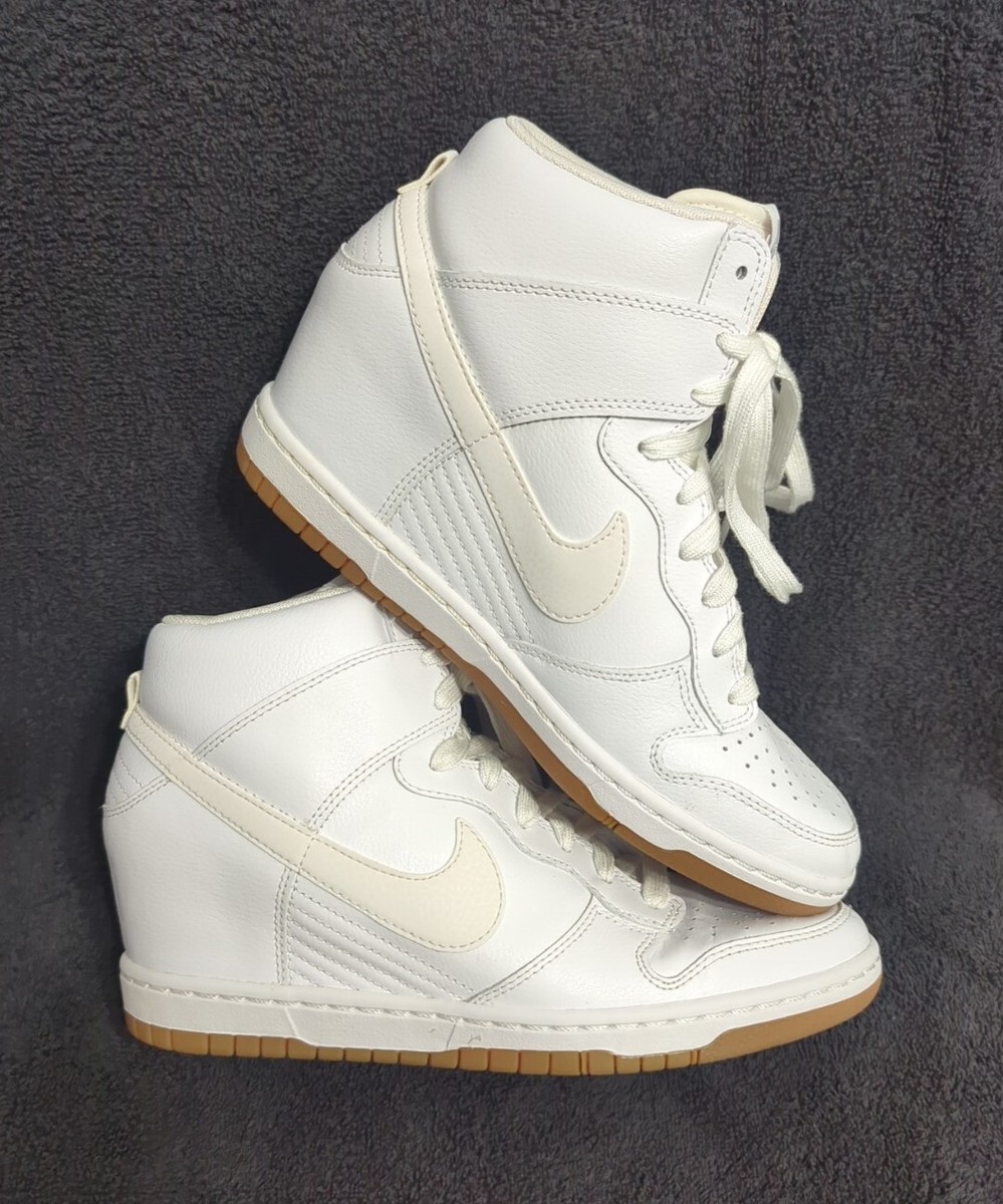 Nike Dunk Sky High Essential Hidden Wedge 644877-103 Sneaker White