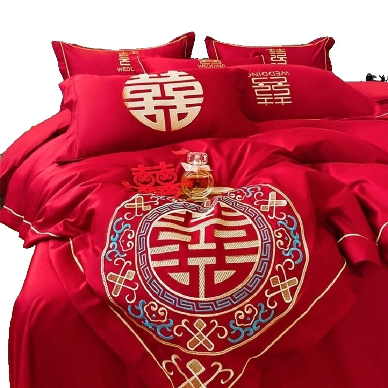 Círculos Reina Relleno 100% Algodón Fundas de edredón y Juegos de Cama