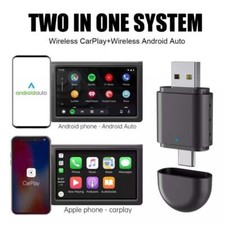 USB Auto Wireless CarPlay Adapter For iPhone Apple Wireless Dongle Plug   Play