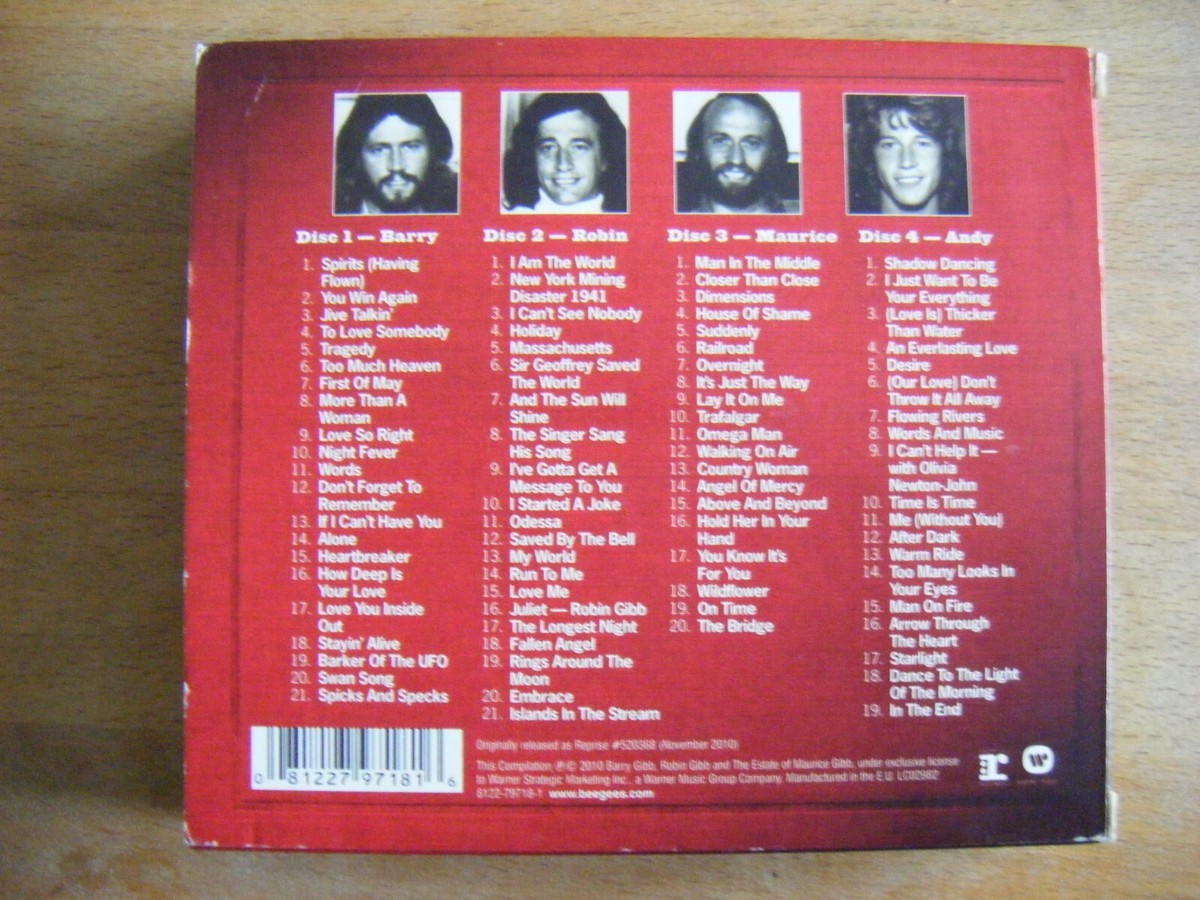 Bee Gees - Mythology: The 50th Anniversary Collection -4cd